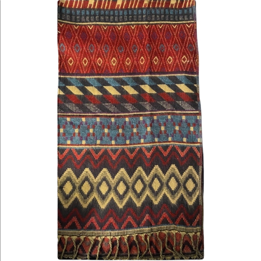 NWT.  Sacred Threads Scarf. 219734A. 02BL/BL - Picture 2 of 5